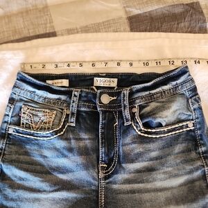 Vigoss Women's Dark Blue Boot Cut Jeans